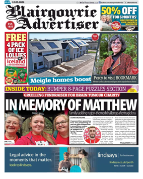 Cover of Blairgowrie Advertiser