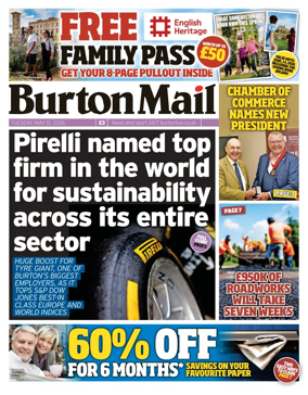 Cover of Burton Mail