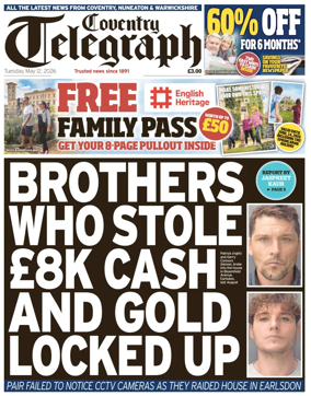 Cover of Coventry Telegraph