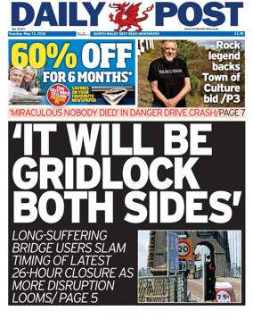 Cover of Daily Post (North Wales)