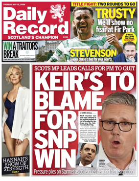 Cover of Daily Record