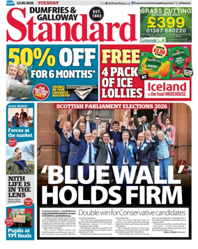 Cover of Dumfries & Galloway Standard
