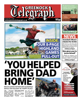 Cover of Greenock Telegraph