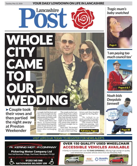 Cover of Lancashire Evening Post
