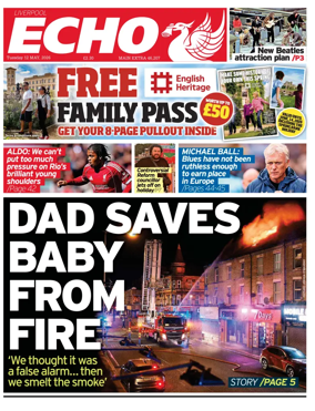 Cover of Liverpool Echo