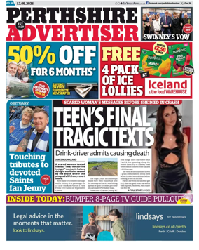 Cover of Perthshire Advertiser