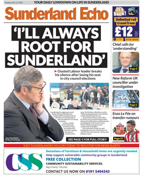 Cover of Sunderland Echo