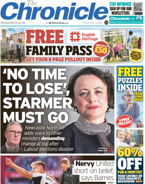 Cover of The Chronicle (UK)