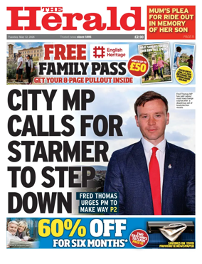 Cover of The Plymouth Herald