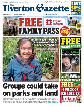 Cover of The Tiverton Gazette