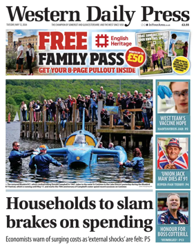 Cover of Western Daily Press