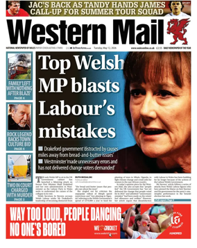 Cover of Western Mail