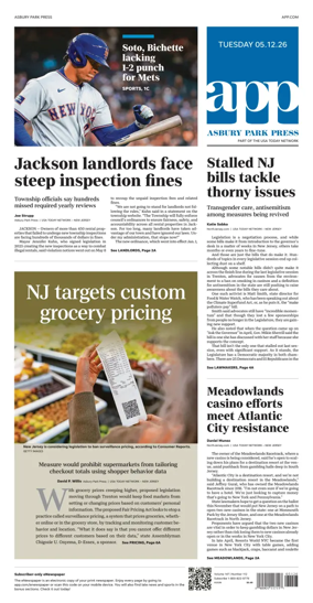 Cover of Asbury Park Press
