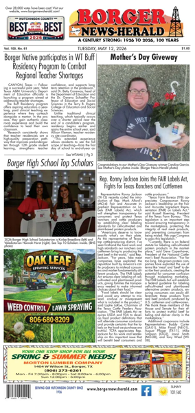 Cover of Borger News-Herald