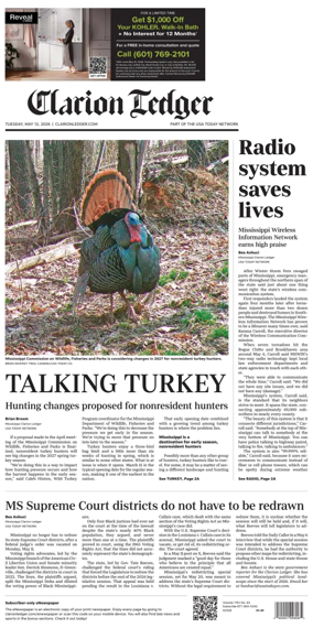 Cover of Clarion Ledger