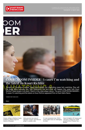 Cover of East Idaho News