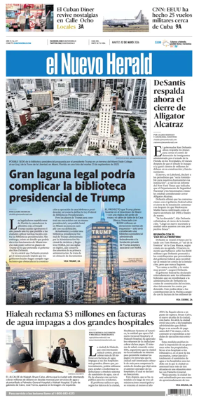 Cover of El Nuevo Herald