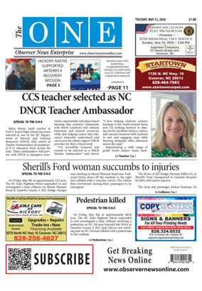 Cover of Observer News Enterprise