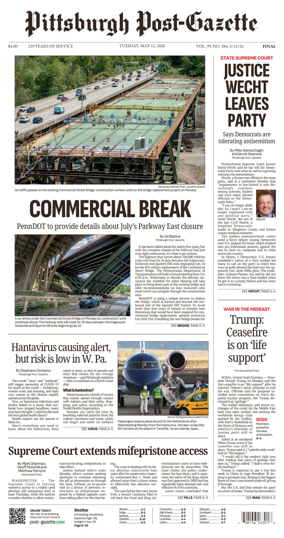 Cover of Pittsburgh Post-Gazette