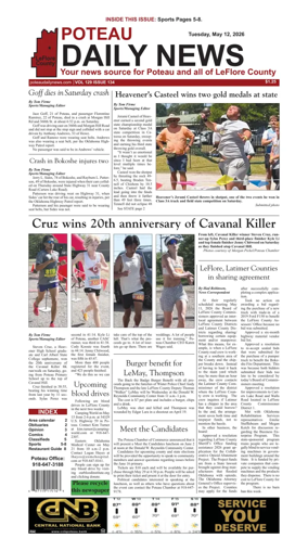 Cover of Poteau Daily News