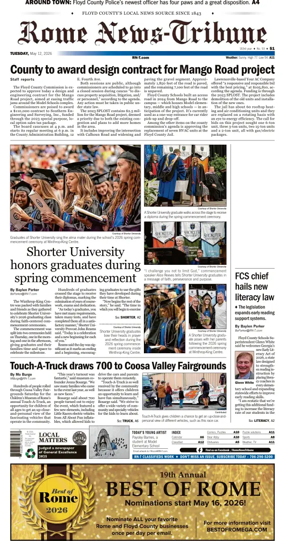Cover of Rome News-Tribune