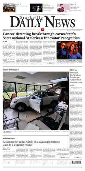 Cover of Starkville Daily News