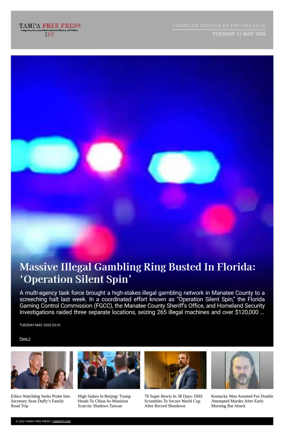 Cover of Tampa Free Press