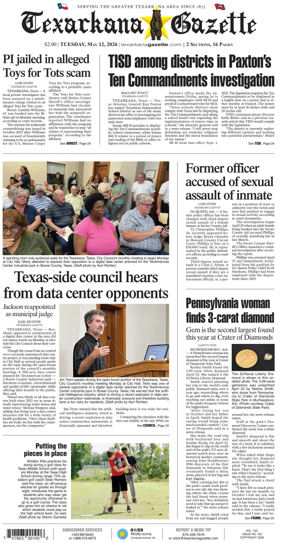 Cover of Texarkana Gazette