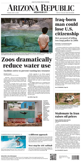 Cover of The Arizona Republic