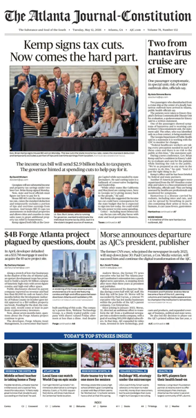 Cover of The Atlanta Journal-Constitution