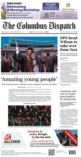 Cover of The Columbus Dispatch