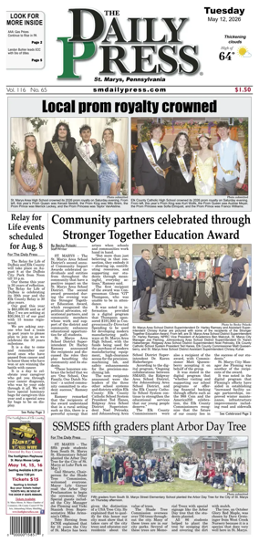 Cover of The Daily Press