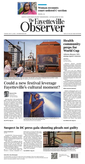Cover of The Fayetteville Observer