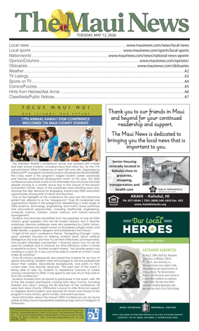 Cover of The Maui News