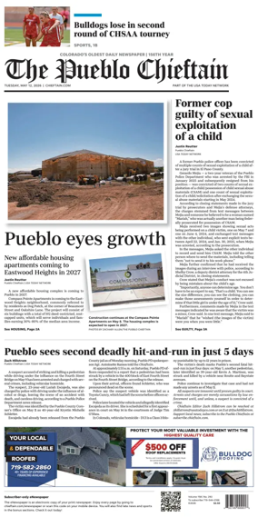 Cover of The Pueblo Chieftain
