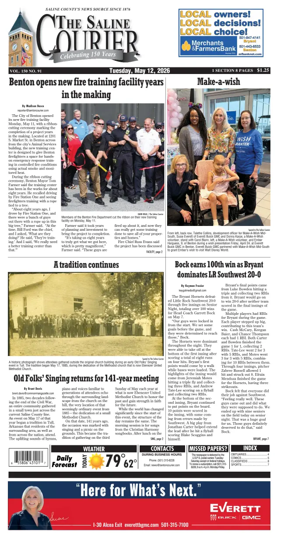 Cover of The Saline Courier