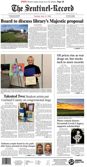 Cover of The Sentinel-Record