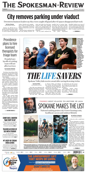 Cover of The Spokesman-Review (Spokane)