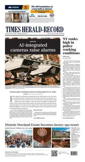 Cover of Times Herald-Record