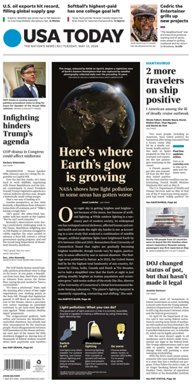 Cover of USA TODAY US Edition