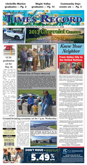 Cover of Valley City Times-Record