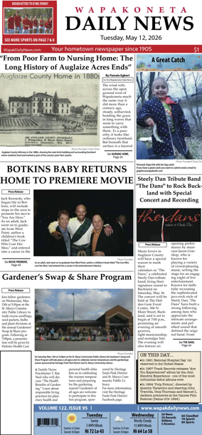 Cover of Wapakoneta Daily News