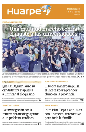 Cover of Diario Huarpe
