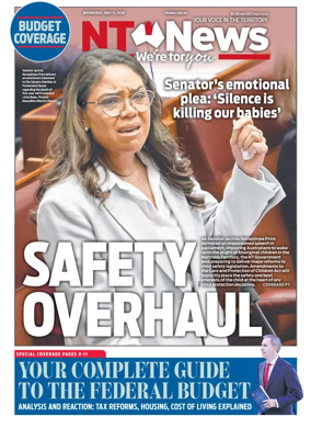 Cover of NT News
