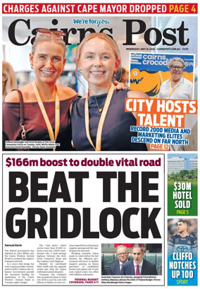 Cover of The Cairns Post