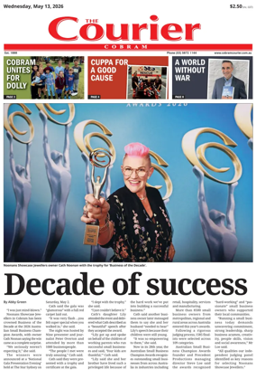 Cover of The Cobram Courier