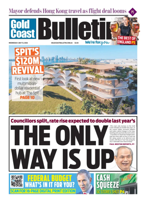 Cover of The Gold Coast Bulletin
