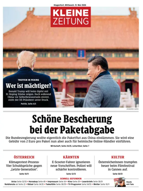Cover of Kleine Zeitung Kaernten