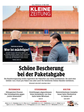 Cover of Kleine Zeitung Steiermark