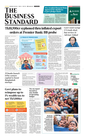 Cover of The Business Standard